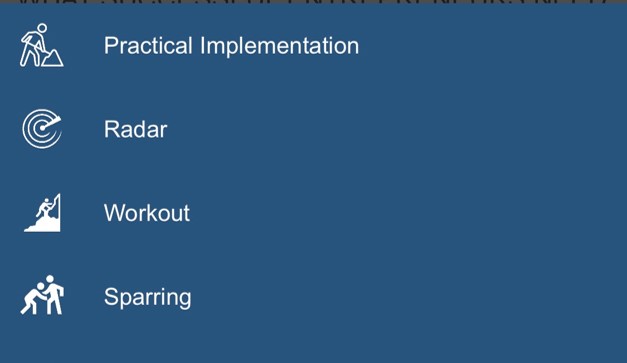 App screenshots Enterneering content
