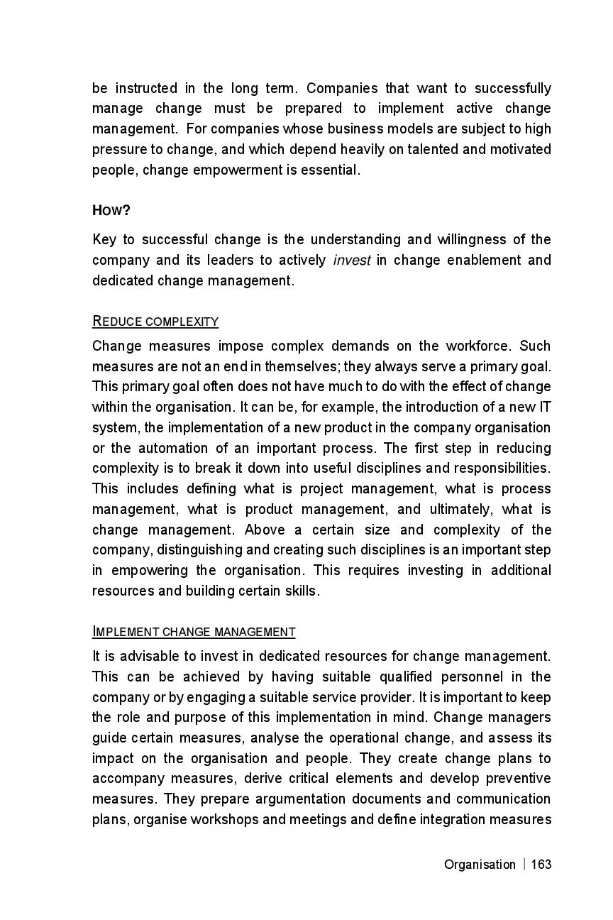 reading sample: book enterneering organisation